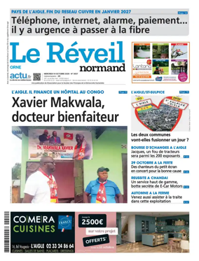 Cover of Le Reveil Normand (Orne)