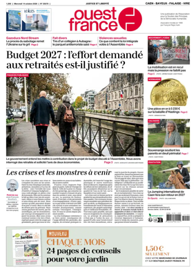 Cover of Ouest France (Caen - Bayeux - Falaise - Vire)