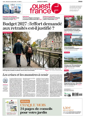 Cover of Ouest France (Dinan)