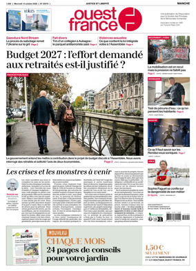Cover of Ouest France (Manche)
