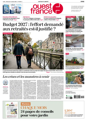Cover of Ouest France (Orne)