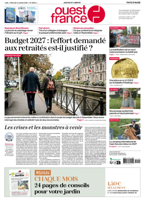 Cover of Ouest France (Pays d'Auge)