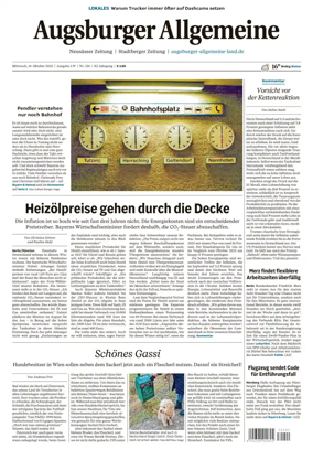 Cover of Augsburger Allgemeine (Land West)