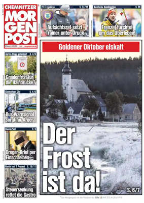 Cover of Chemnitzer Morgenpost