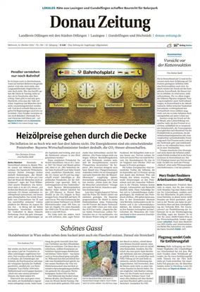 Cover of Donau Zeitung