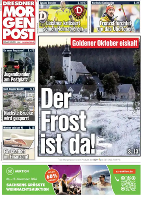 Cover of Dresdner Morgenpost