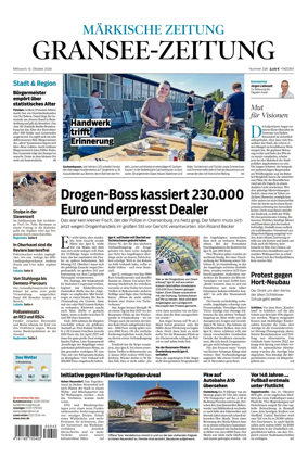 Cover of Gransee-Zeitung