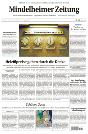 Cover of Mindelheimer Zeitung