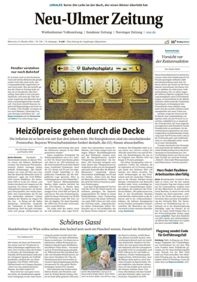 Cover of Neu-Ulmer Zeitung