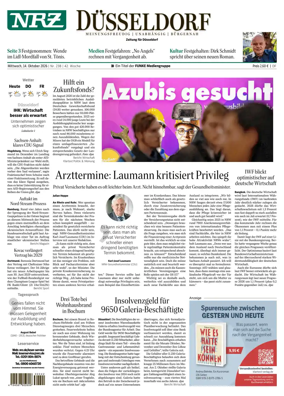 Cover of Neue Rhein Zeitung (Dusseldorf)