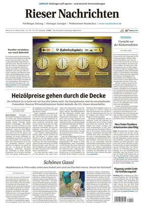 Cover of Rieser Nachrichten