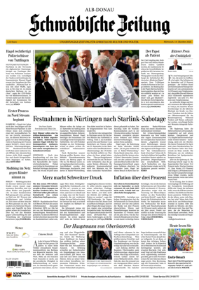Cover of Schwabische Zeitung (Alb-Donau)