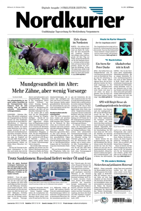 Cover of Strelitzer Zeitung