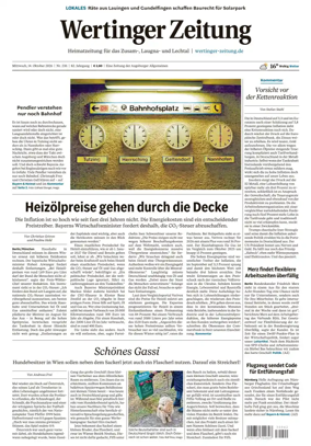 Cover of Wertinger Zeitung