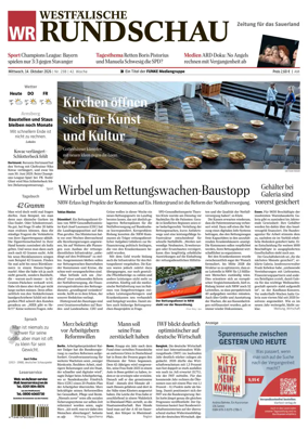 Cover of Westfalische Rundschau (Arnsberg)