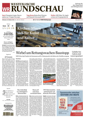 Cover of Westfalische Rundschau (Siegen)