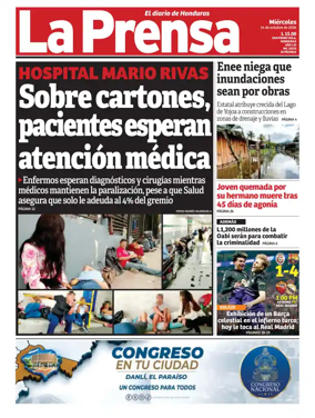 Cover of Diario La Prensa