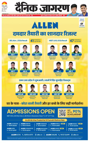 Cover of Dainik Jagran - Lucknow