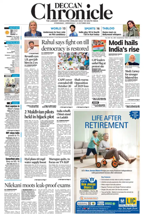 Cover of Deccan Chronicle