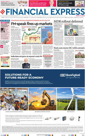 Cover of The Financial Express