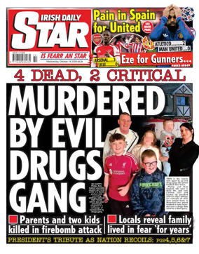 Cover of Irish Daily Star