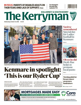 Cover of The Kerryman (South Kerry Edition)