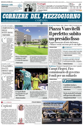 Cover of Corriere del Mezzogiorno (Campania)