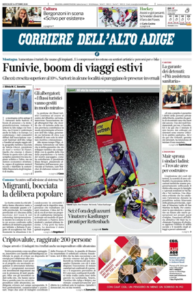 Cover of Corriere dell'Alto Adige