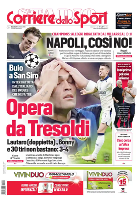 Cover of Corriere dello Sport (Nazionale)