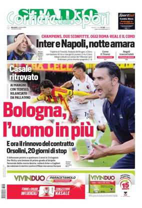 Cover of Corriere dello Sport Stadio (Bologna)