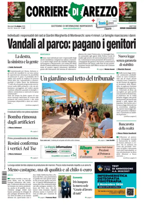 Cover of Corriere di Arezzo