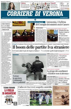 Cover of Corriere di Verona