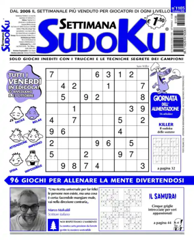 Cover of Settimana Sudoku