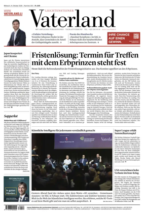 Cover of Liechtensteiner Vaterland