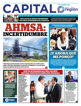Cover of Capital Coahuila