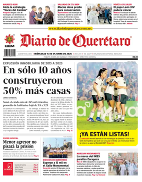 Cover of Diario de Queretaro