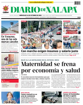 Cover of Diario de Xalapa