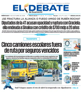 Cover of El Debate de Guamuchil