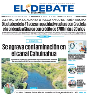 Cover of El Debate de Los Mochis