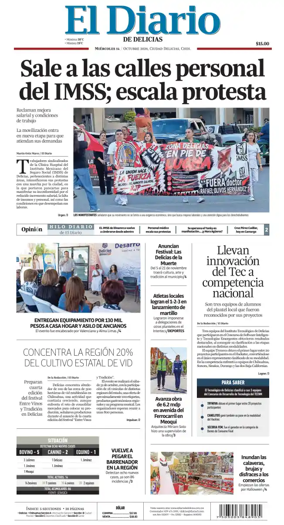 Cover of El Diario de Delicias