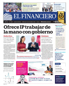 Cover of El Financiero