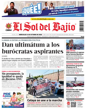 Cover of El Sol de Bajio