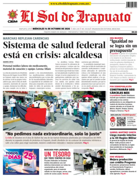 Cover of El Sol de Irapuato