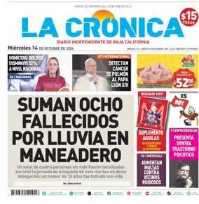 Cover of La Cronica