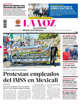 Cover of La Voz de la Frontera