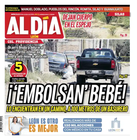 Cover of Periodico Al Dia (Leon)