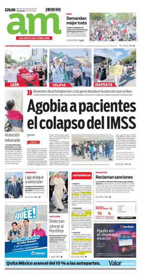 Cover of Periodico AM (Leon)