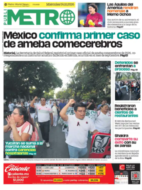 Cover of Publimetro Merida