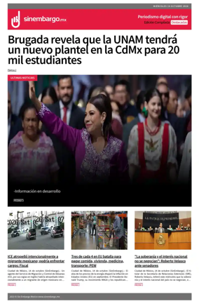 Cover of Sin Embargo destacadas