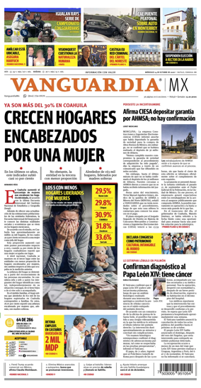 Cover of Vanguardia